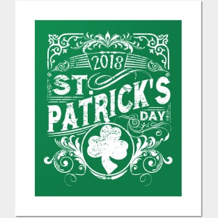 St. Patrick's Day 2018 Posters and Art